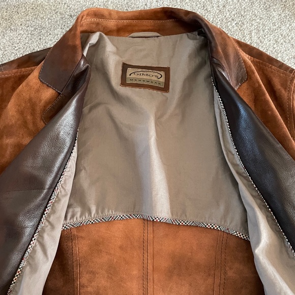 Suede Gimo’s mens jacket. - Picture 2 of 3